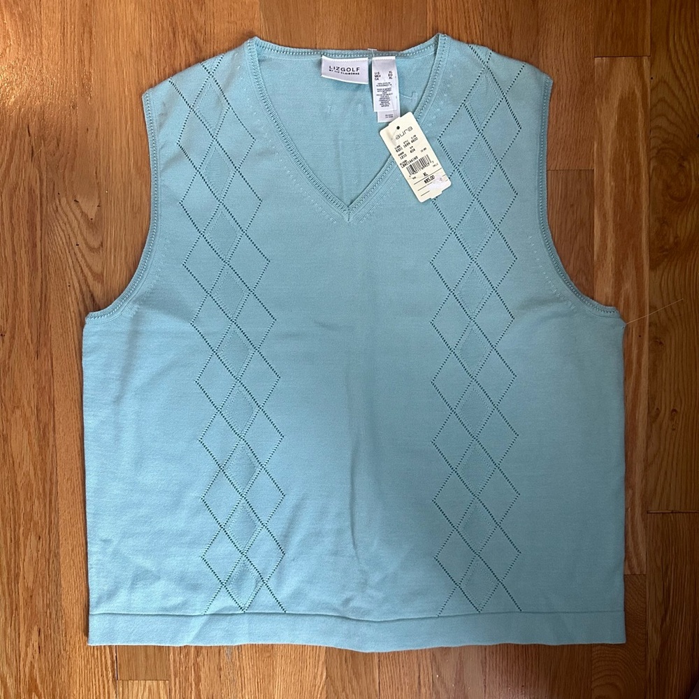 LIZ CLAIRBORNE SLEEVELESS BLOUSE / VEST